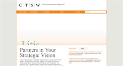 Desktop Screenshot of ctswlaw.com